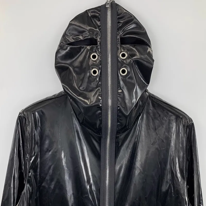 Rick Ownes Leather Gimp Jacket - Image 2